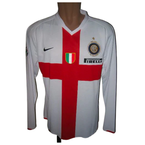CAMISETA INTER RETRO 2ª equipación MANGA LARGA 2007/08