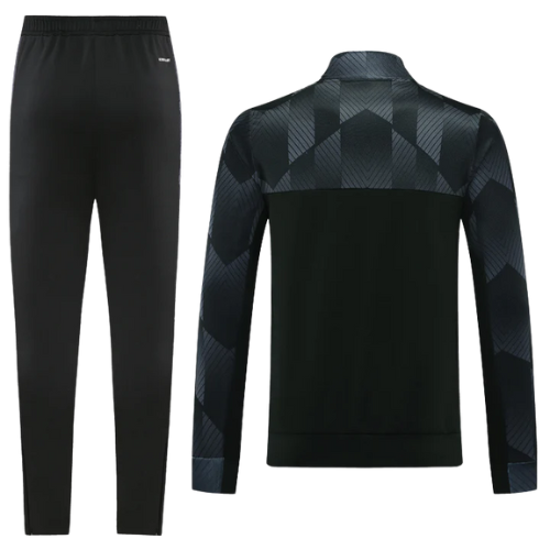 KIT CHAQUETA CREMALLERA + CHÁNDAL NEGRO MANCHESTER UNITED 2021/22