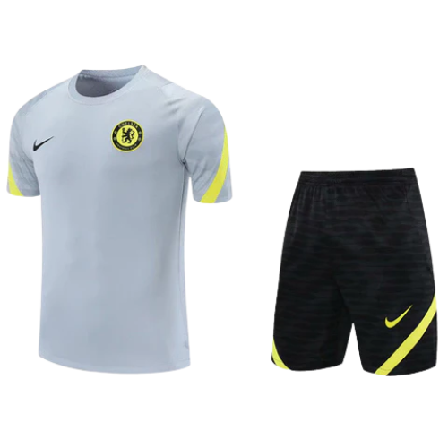 KIT CAMISETA DE ENTRENAMIENTO + PANTALONES CORTOS CHELSEA 2021/22