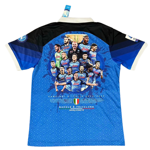 VERSIÓN CONMEMORATIVA DE LA CAMISETA DEL NAPOLI CAMPEÓN DE ITALIA 2022/23