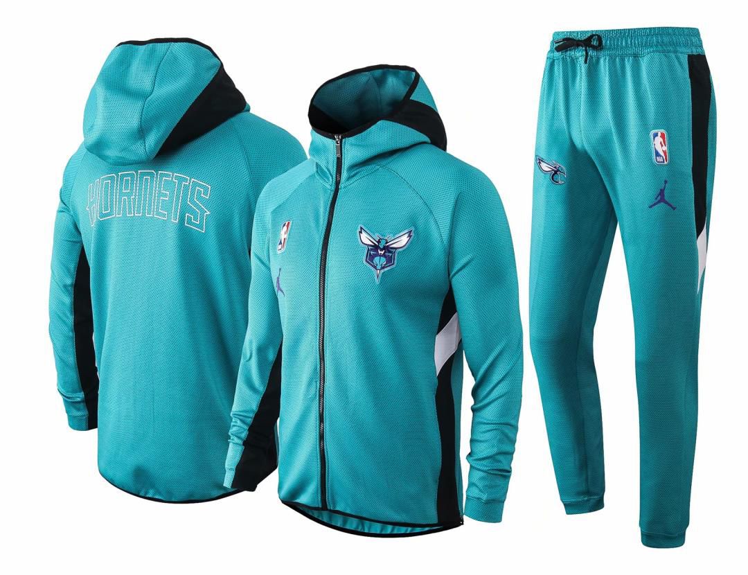 KIT CHANDAL con capucha Charlotte Hornets NBA