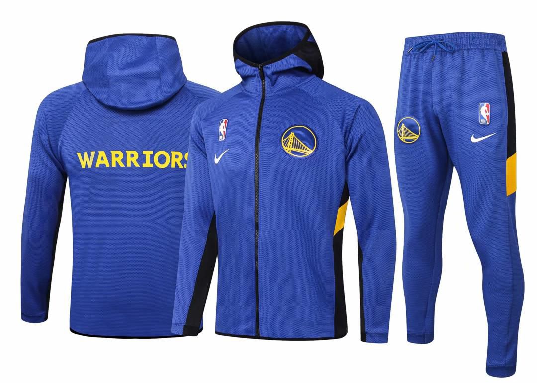 KIT CHANDAL con capucha Golden State NBA