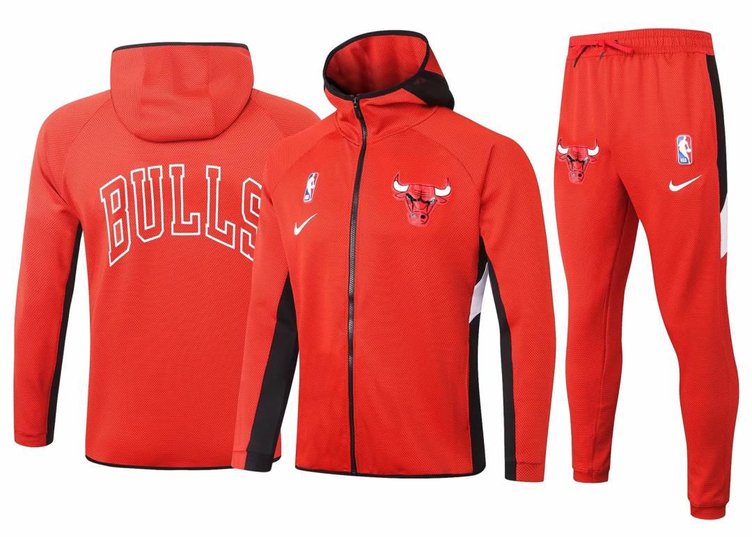 KIT CHANDAL con capucha Chicago Bulls NBA