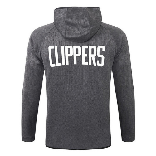 KIT CHAQUETA CON CAPUCHA Y CREMALLERA + CHÁNDAL GRIS NBA LA CLIPPERS 2021/22