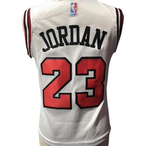 CAMISETA BLANCA NBA CHICAGO BULLS