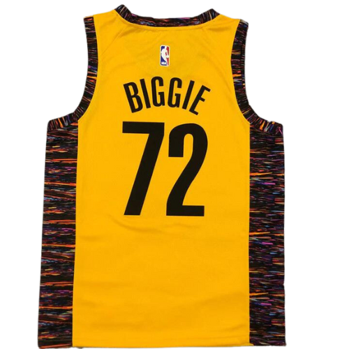 CAMISETA NBA AMARILLO “BED-STUY” BROOKLYN NETS 2021/22
