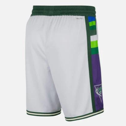 PANTALONES CORTOS NBA MILWAUKEE BUCKS CITY EDITION 2021/22