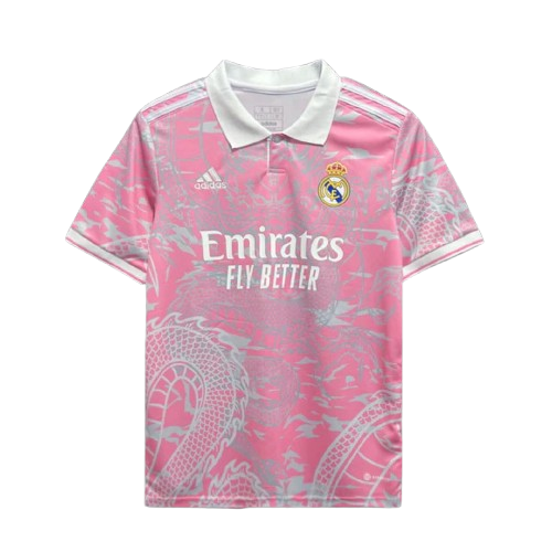 CAMISETA TONI KROOS DRAGÓN ROSA ESPECIAL MAILLOT TRIKOT MAGLIA REAL MADRID 24/25