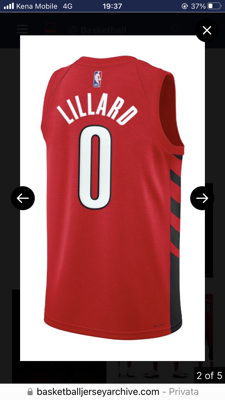CAMISETA NBA Portland Trail Blazers Statement Edition 2022/23