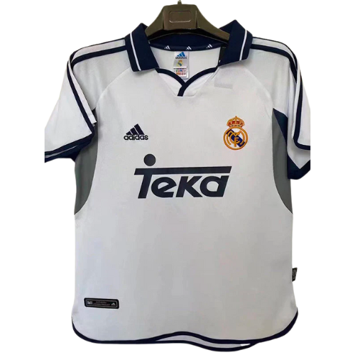 CAMISETA RETRO REAL MADRID HOME 2000/01