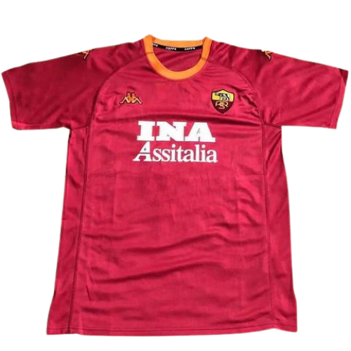 CAMISETA RETRO ROMA HOME 2000/01