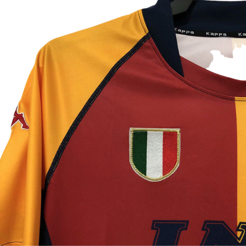 CAMISETA RETRO ROMA HOME 2001/02