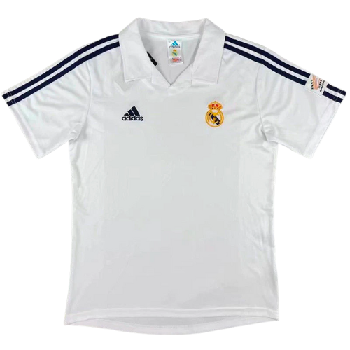 CAMISETA RETRO REAL MADRID HOME 2001