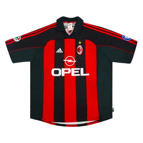 CAMISETA MILAN RETRO HOME 2001/02