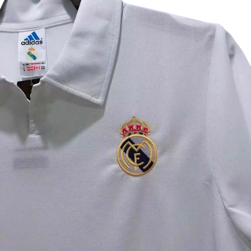 CAMISETA RETRO REAL MADRID HOME 2002/03