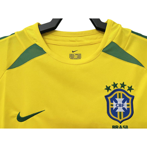 CAMISETA RETRO BRASIL HOME 2002/03