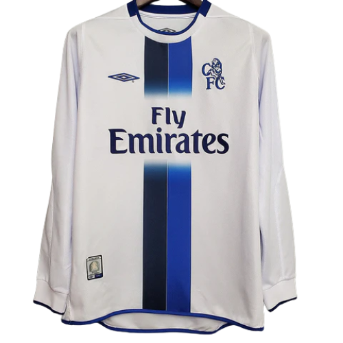 CAMISETA DE MANGA LARGA RETRO CHELSEA TRASFERTA 2003/04