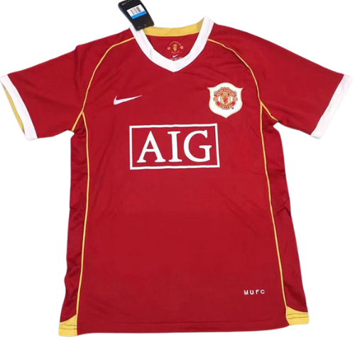 CAMISETA RETRO MANCHESTER UNITED HOME 2006/07