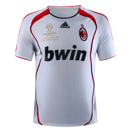 CAMISETA RETRO MILAN CAMPEONES VIAJE FINAL 2006/07