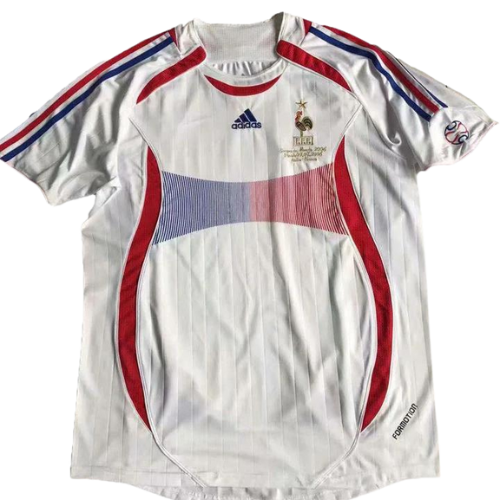 CAMISETA RETRO DE FRANCIA TRASFERTA 2006/07