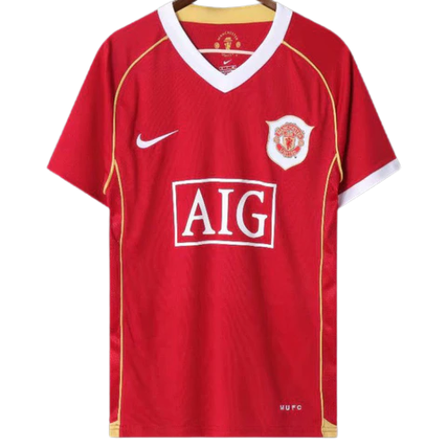 CAMISETA RETRO MANCHESTER UNITED HOME 2006/07