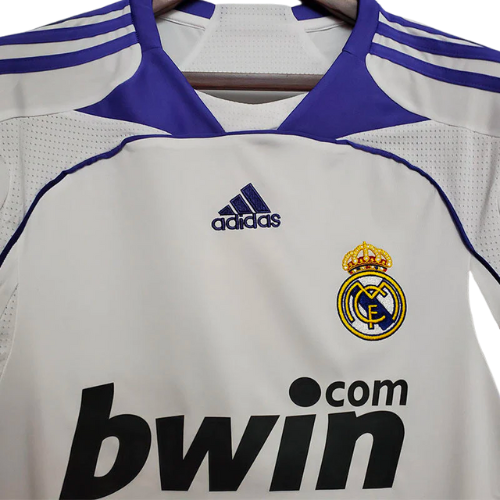 CAMISETA RETRO REAL MADRID HOME 2007/08