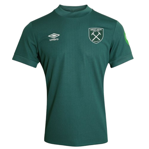 Camiseta West Ham 24/25 Unsponsored SS Home G/K