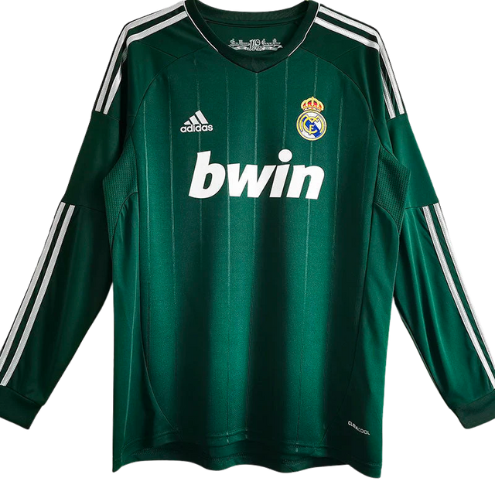 CAMISETA RETRO DE MANGA LARGA REAL MADRID TRASFERTA 2012/13