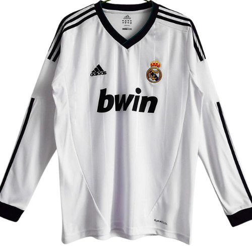 CAMISETA RETRO DE MANGA LARGA REAL MADRID HOME 2012/13