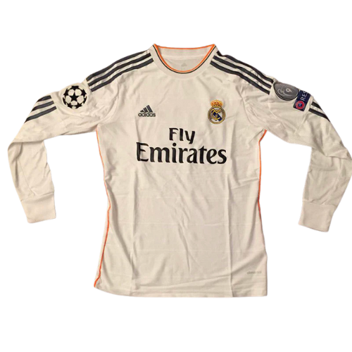 CAMISETA RETRO DE MANGA LARGA REAL MADRID HOME 2013/14