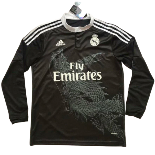 TERCERA CAMISETA RETRO A MANGAS LARGAS REAL MADRID 2014/15