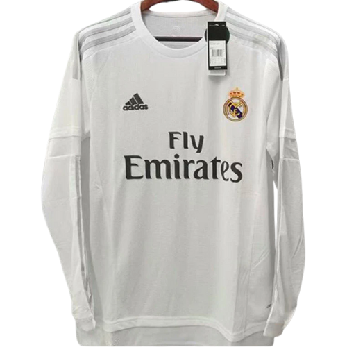 CAMISETA RETRO DE MANGA LARGA REAL MADRID HOME 2015/16