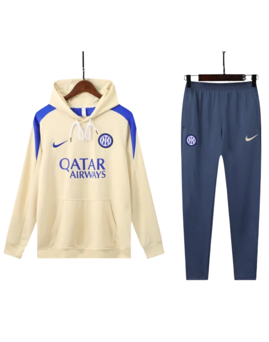 EQUIPACIÓN CHÁNDAL CON CAPUCHA INTER 2024/25