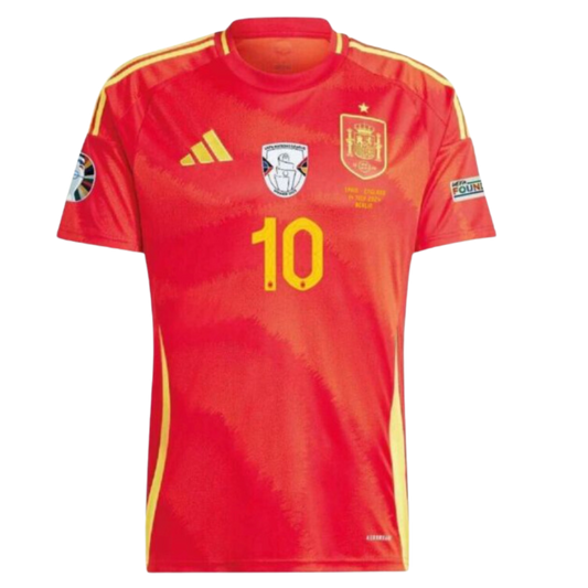 CAMISETA DE ESPAÑA HOME 2024/25 FINAL FINAL EUROPEA