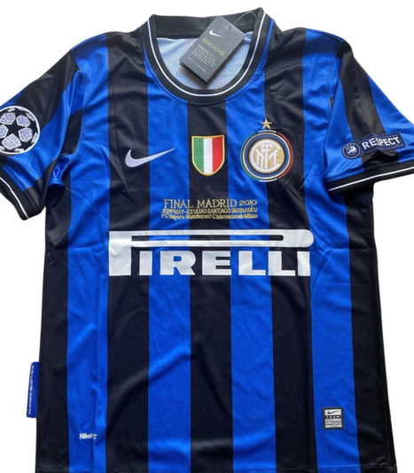 CAMISETA RETRO INTER HOME FINALE MADRID 2009/10