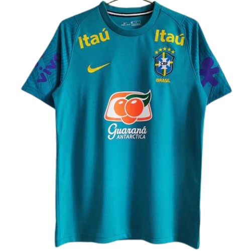 CAMISETA ENTRENAMIENTO RETRO AZUL BRASIL 2020/21