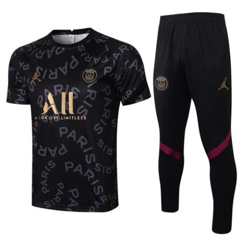 KIT MAILLOT DE ORO DE PARÍS + CHANDAL PSG X JORDAN 2021/22