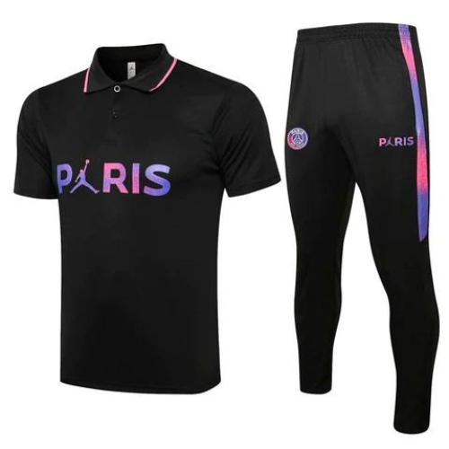 KIT MAILLOT + CHÁNDAL NEGRO PSG X JORDAN 2021/22