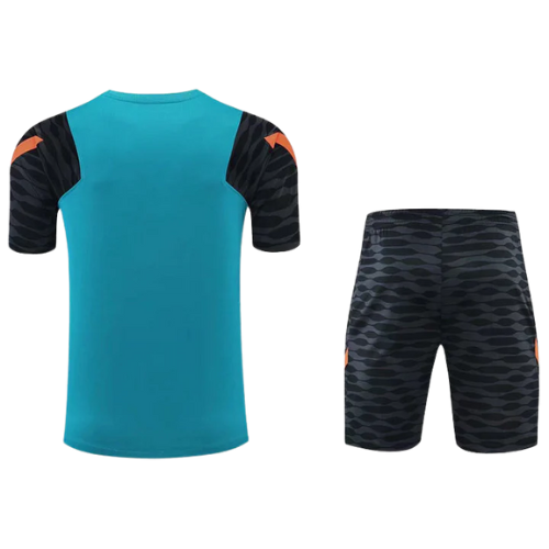 KIT MAILLOT ENTRENAMIENTO AZUL + PANTALON CORTO CHELSEA 2021/22