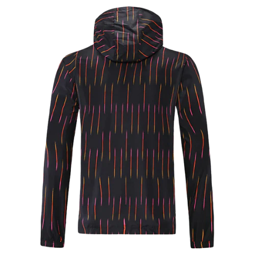 CHAQUETA JUVENTUS NEGRA ROJA 2021/22