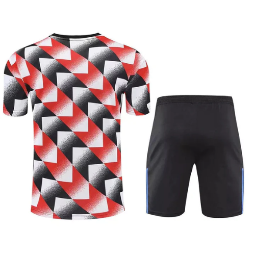 KIT MAILLOT + PANTALÓN CORTO ROJO MANCHESTER UNITED