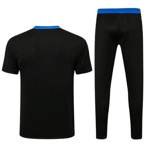 KIT MAILLOT NEGRO + CHÁNDAL REAL MADRID 2021/22