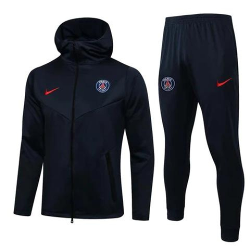 KIT CHAQUETA CON CAPUCHA + CHÁNDAL PSG X JORDAN 2021/22