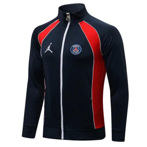 CHAQUETA ESCUDO AZUL PARIS ROJO PSG X JORDAN 2021/22