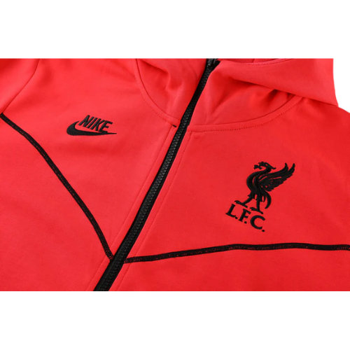 KIT CHAQUETA NARANJA + CHÁNDAL NARANJA LIVERPOOL 2021/22