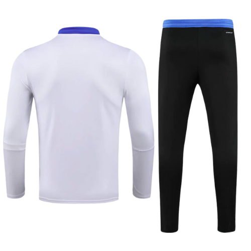 KIT CHAQUETA CON CREMALLERA OROBLU + CHÁNDAL REAL MADRID 2021