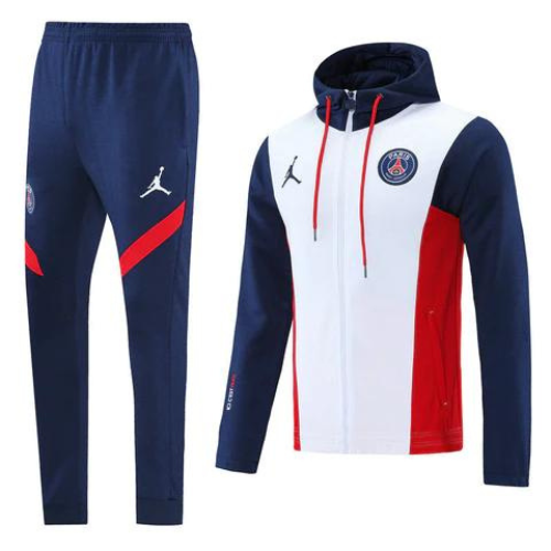 KIT CHAQUETA CREMALLERA AZUL CLARO + CHÁNDAL PSG X JORDAN 2021/22