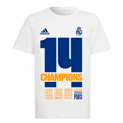 CAMISETA REAL MADRID SPECIAL EDITION 14 VOLTE CAMPIONE CHAMPIONS LEAGUE 2021/22