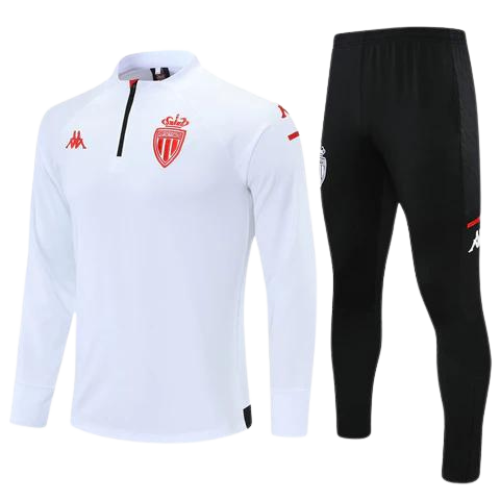 KIT CHAQUETA CREMALLERA + CHÁNDAL MONACO 2021/22