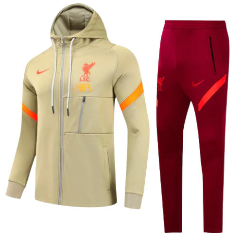 KIT CHAQUETA POLAR CON CREMALLERA + CHÁNDAL LIVERPOOL 2021/22